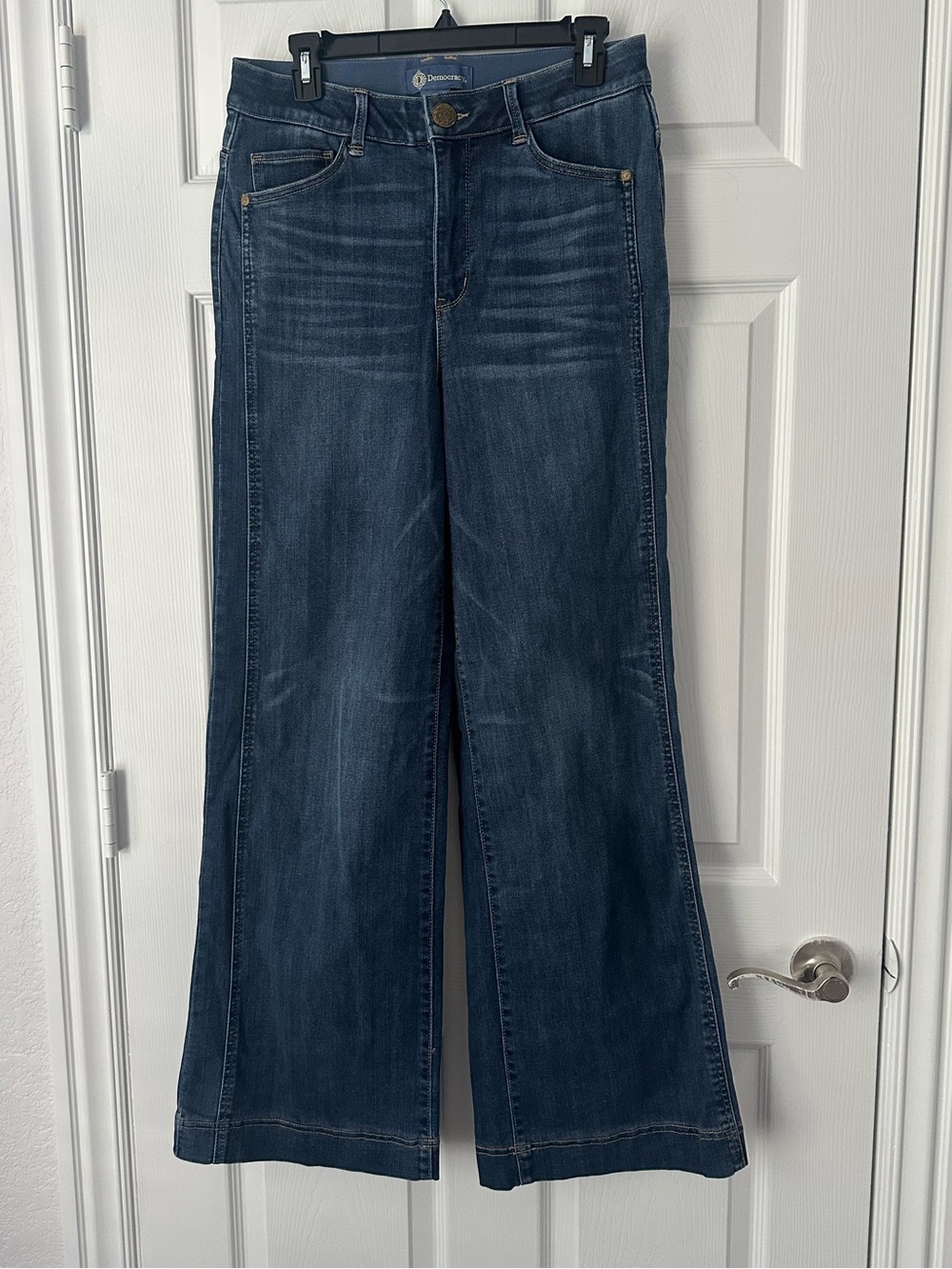 Democracy "Ab"solution Skyrise Wide-Leg Jeans Size 10